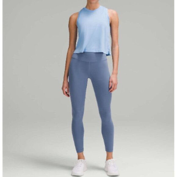 Lululemon Wunder Train High-Rise Tight 25" Oasis Blue 6 - Picture 1 of 11